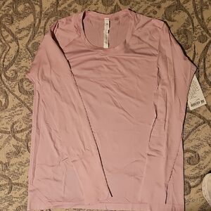 NWT-Lululemon Swifty Women's Pink Long Sleeve Top